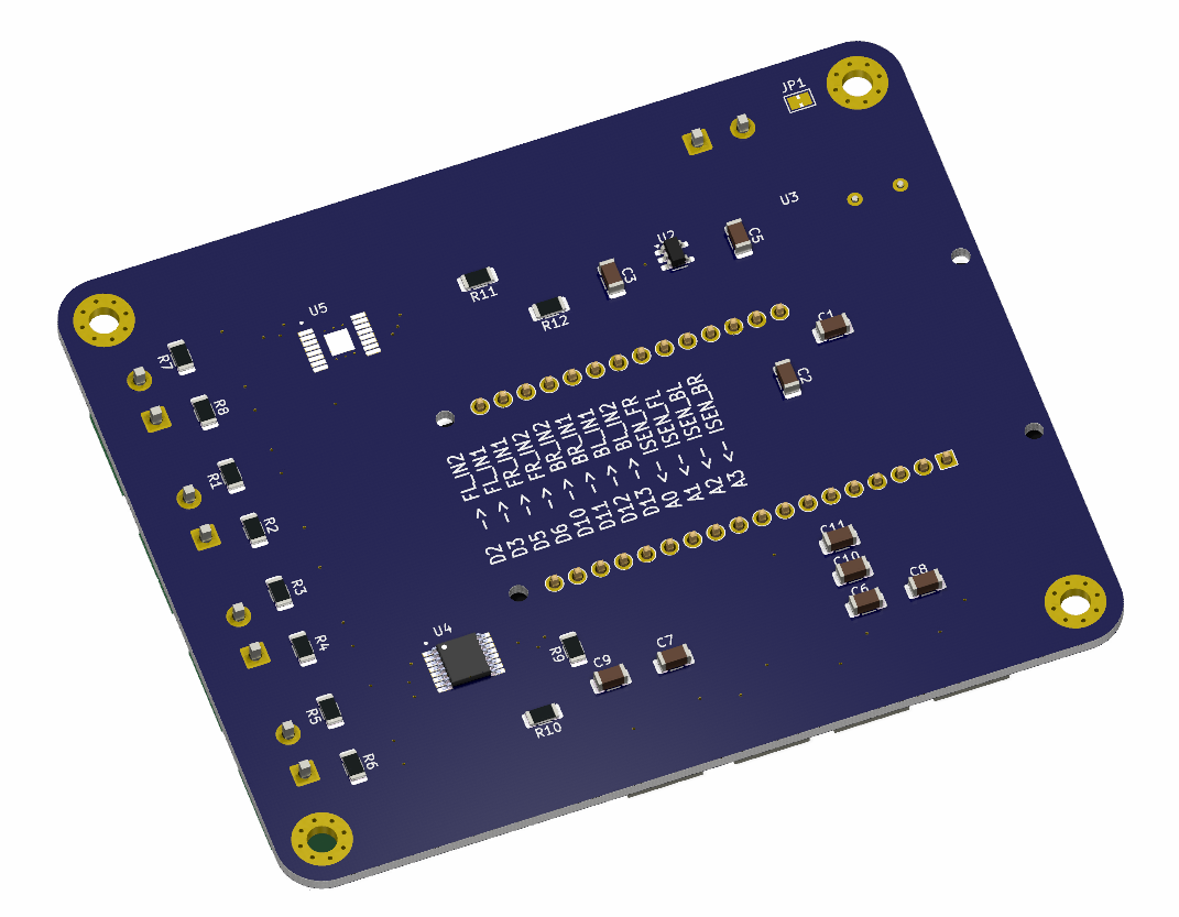 Additional robotic PCB render