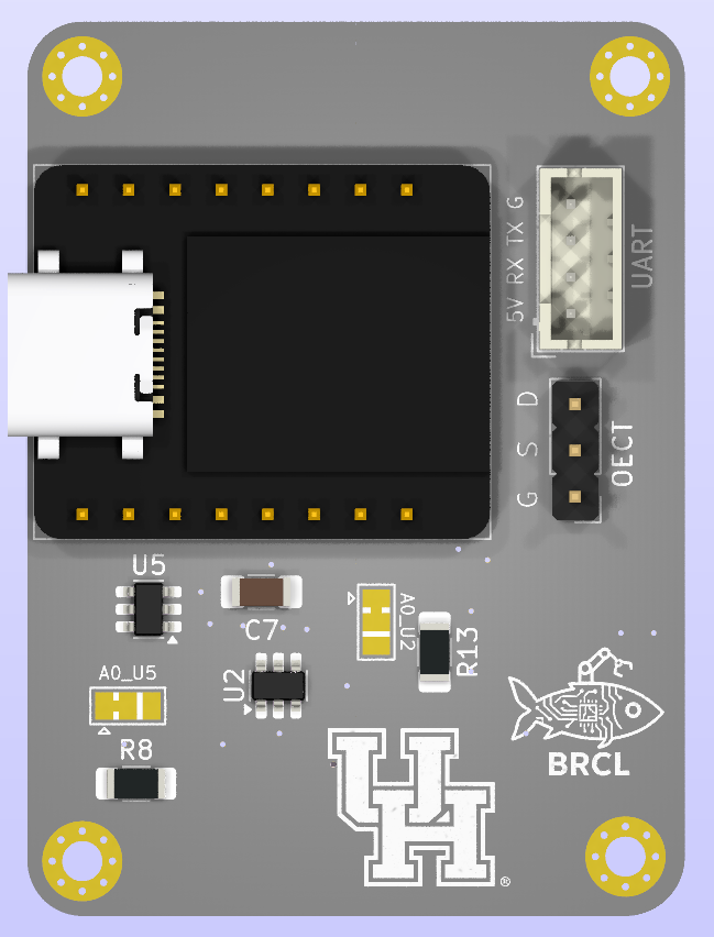 BRCL UH embedded PCB render